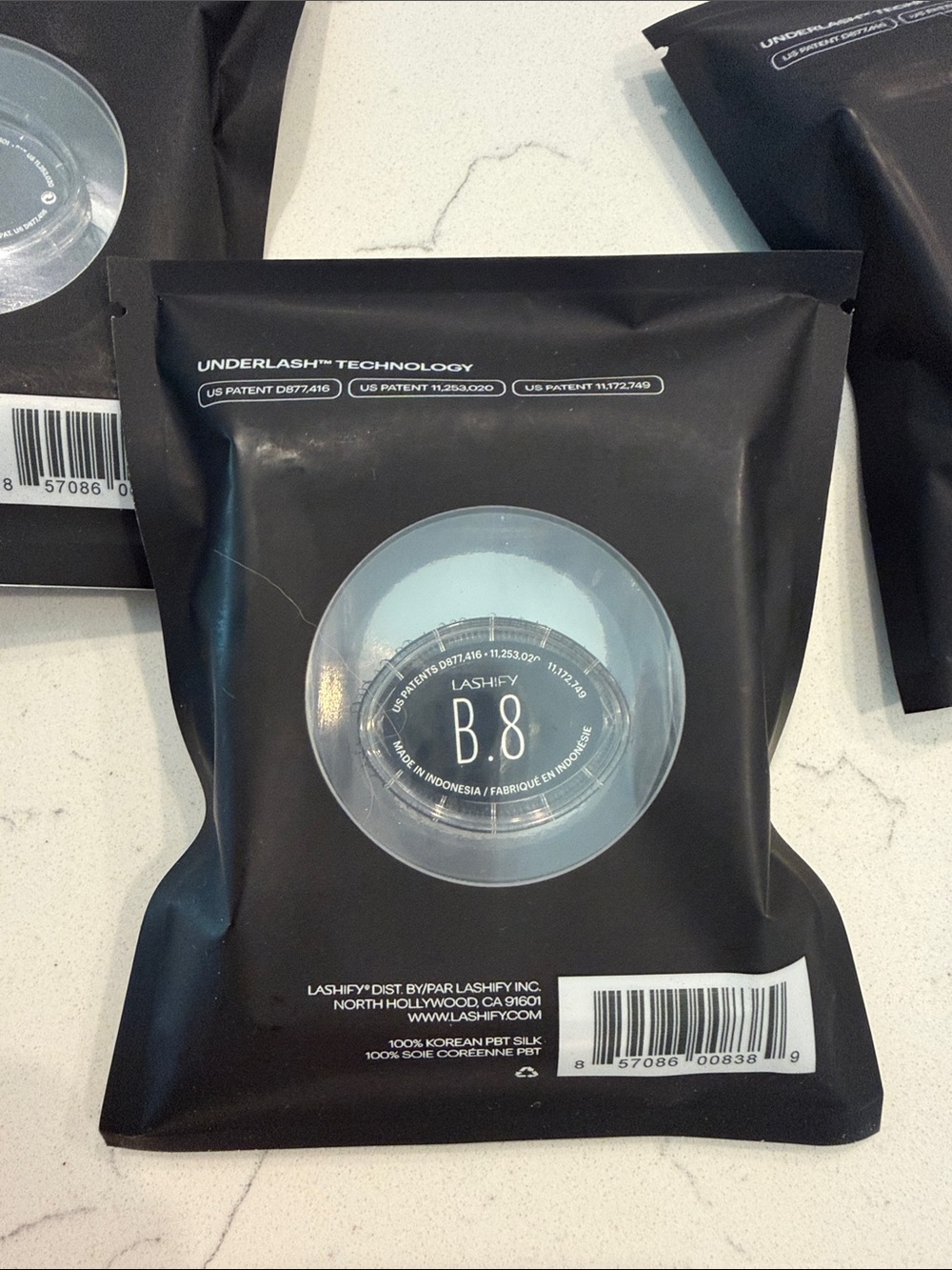 LASHIFY B.8 Black Replacement Lashes